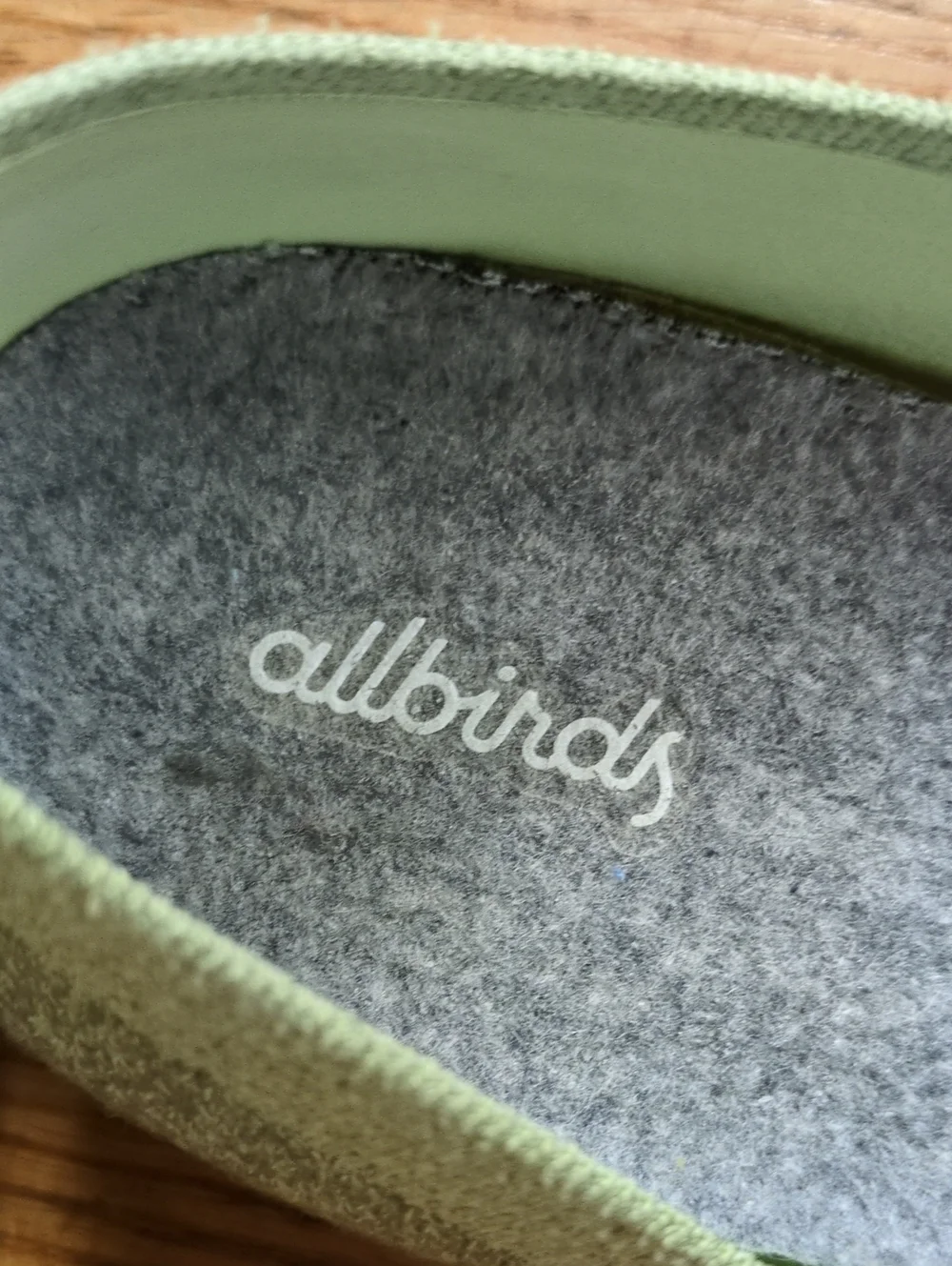Allbirds Tree Breezer Knit Ballet Flats Forage Green Size 10